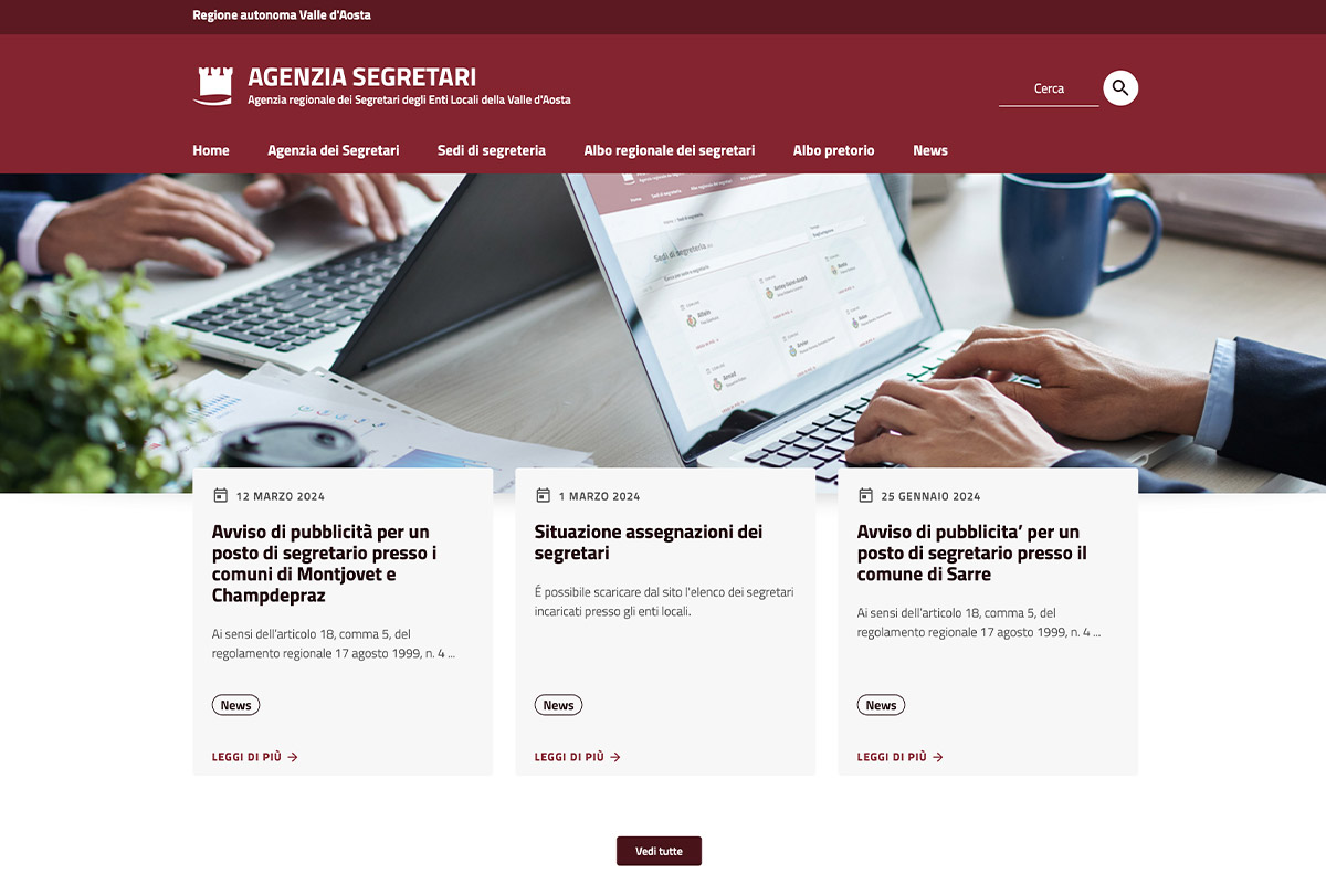 Albo Segretari VDA - Visamultimedia