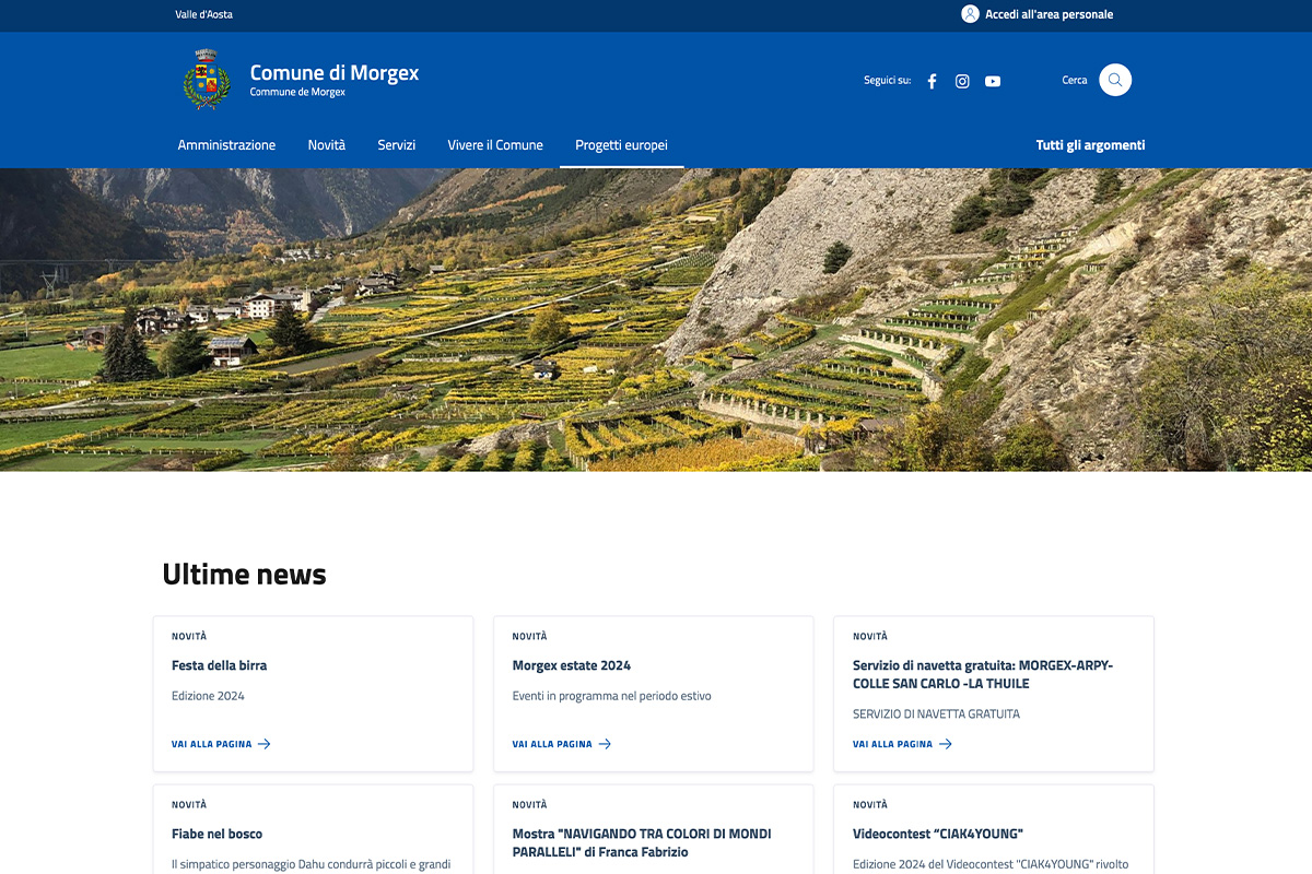 Comune di Morgex - Visamultimedia
